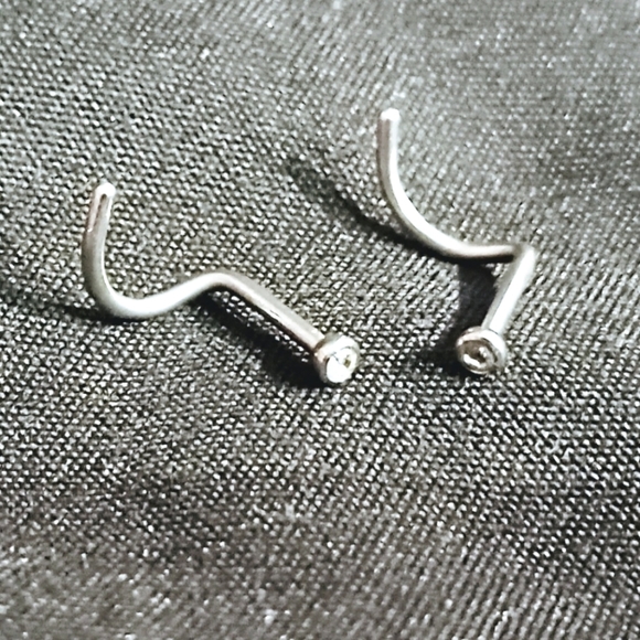 Body Candy Jewelry Nwot Pair Goth Y2k 2g Stainless Steel